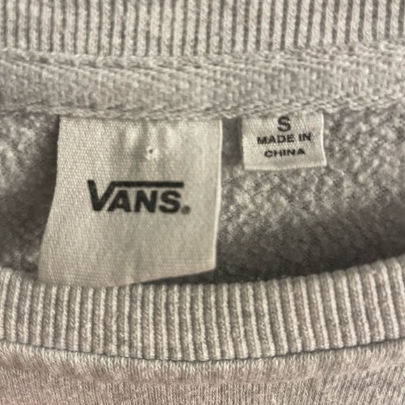 Vans Vintage Y2K 90s Sweatshirt with iconic logo, surrounded by flowers-… - Picture 4 of 6